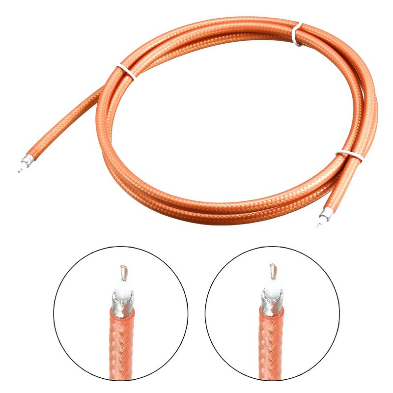sourcing map Low Loss RF Coaxial Cable Connection Coaxial Cable