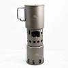 toaks titaniumuuddosuto-bu (Small) titankukkingusisutemu Titanium Firewood Stove