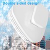 Double Sided Glass Cleaner Time Saving Versatile Triangle Shape Magnetic