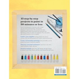  30-Minute Watercolor Painting for Beginners: Easy Step-by-Step Lessons and Techniques