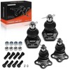 A-Premium Set of 4, Front Upper & Lower Ball Joints