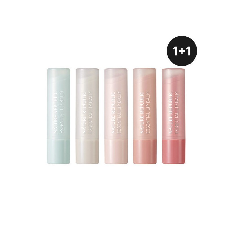 (1+1) Essential Lip Balm (Cross possible) / Vegan certified (1+1)