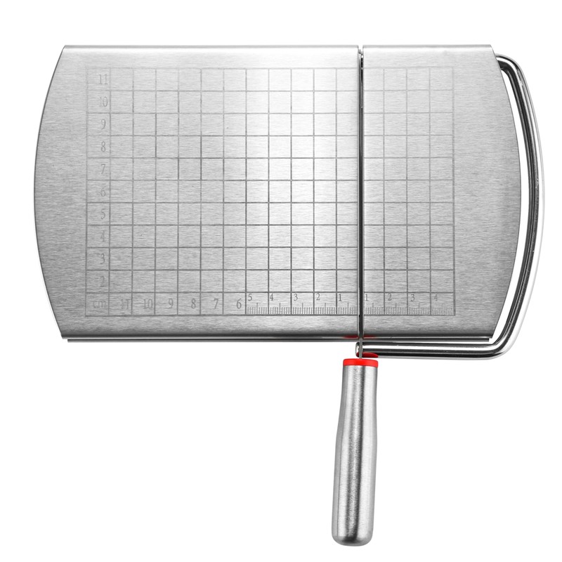 SmileBear Cheese Slicer Cutter Stainless Steel Cheese Cutter Board with