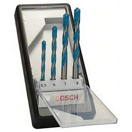 Bosch 5.5/6/7/8 mm Multi-Construction Drill Bits (4-Piece)