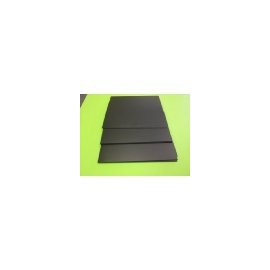 Black Polystyrene 6" X 12" X 0.02 Plastic Sheet Styrene Pack of 4