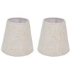 Alvinlite Lampshade Clip On, Lampshades, Set of 2, Bell Lampshades
