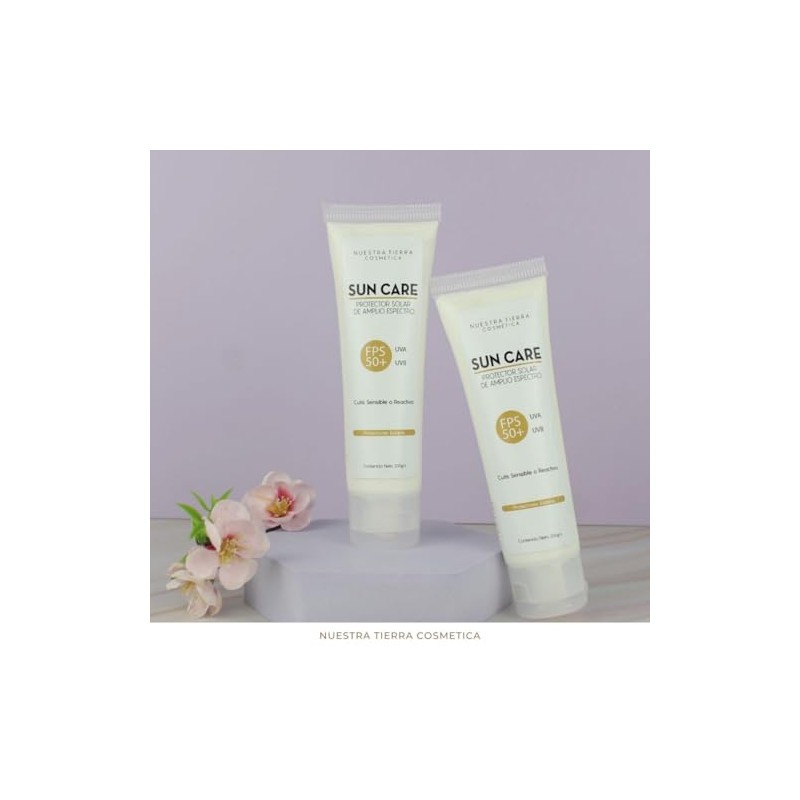 Protector Solar en Gel Cutis Sensible con Bisabolol Orgánico FPS