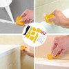 EVTSCAN 17Pcs/Set Plastic Sealant Spreader Window Caulking Scraper Glass Glue
