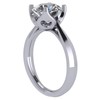NANA Jewels Heart & Soul Silver 9.0mm (3ct) Round Cut