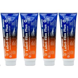 Haynes Lubri-Film Plus Food Grade Grease, O-Ring Lubricant, Food Safe Machine Lubricant, 4 Ounce Tube, Pack of 4 Tubes