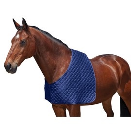 WeatherBeeta Deluxe Shoulder Guard, Navy, Pony