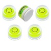 5Pcs Small Circular Double Sided Adhesive Bubble Spirit Levels for