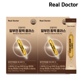formulaReal Doctor Real Doctor Albumin Vitality Plus 15g 14 sachets x 2 / 리얼닥터 알부민 활력 플러스 15g 14포 x 2개