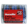 Homelite Genuine OEM AC41RL3 Autofeed Dual .065” Replacement Line and