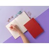 NOTIQUE Dotted Hardback Notebook, Notebook, Journal, Diary with Elastic Band
