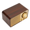 Retro Wood Bluetooth Speaker Clear Sound Quality Mini Portable Wireless