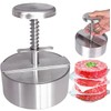 NOBER Burger Press Stainless Steel Hamburger Patty Maker Grill Griddle