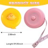 5 Pieces Mini Tape Measure, Dressmaking Tape Measure, Cartoon Animal