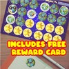 144 World Earth Day Awareness Stickers - 30mm - Teacher
