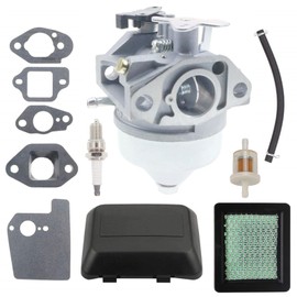 ANTO 16100-Z0Y-853 Carburetor for Honda GCV190 GCV190LA GCV190A Engine HRX217 HRB217 Lawn Mower Pressure Washer with Air Filter Cleaner Cover kit