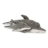 Small Senger Nature World Cuddly Toy Dolphin, Grey, Cuddly Companion,