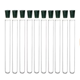 Karter Scientific 16x100mm Borosilicate Glass Test Tube Stopper Karter Scientific 401Z2 (10 pack)