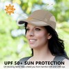 GADIEMKENSD Unstructured Quick Dry Sports Cap Outdoor Sun Protective Unisex,