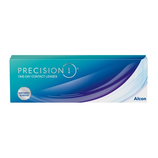 PRECISION1 Soft Day Lenses, Pack of 30, BC 8.3 mm, DIA 14.2 mm, +2.00 Dioptres