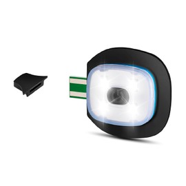 Etsfmoa LED Light USB Rechargeable Headlight for LED Knit Beanie,Easy Install Quick Replaceable Headlamp with Three Adjustable Brightness Settings