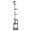 Lighted Indoor Plant Stand 63 Inch 9 Tier Metal Grow