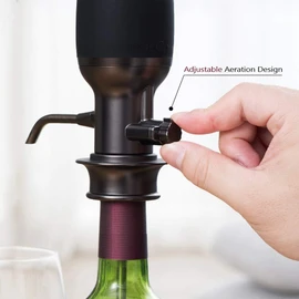 World's First Adjustable Electric Wine Aerator | VINAERA-PRO (Professional Edition)