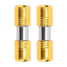 2PCS Double Ended Bit Holder, Carbon Steel Hex Socket Adapter Extension Rod, for 1/4 Inch Hex Shank Bits, Quick Release, with Secure Locking Mechanism, Simple Installation