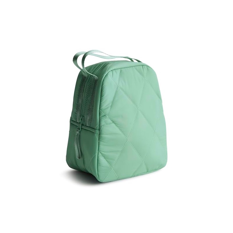 Vera Bradley Women's Featherweight Lunch Bag, Beryl Green, One Size