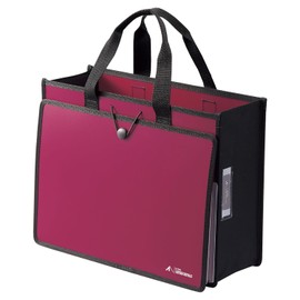 Lihit Lab A7773-3 Tool Bag, Tote Bag, Office, ALTNA PP A4, Red