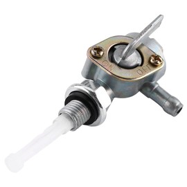 Keenso M10 x 1.25 Fuel Cock, Fuel Switch Valve, Gasoline Cock, Tank, Gasoline Generator, For Motorcycles, Oil Valve, 90 Degree Rotation, On/Off
