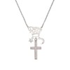 Delight Jewelry Stainless Steel Psalm 46:10 - Be Still and