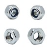M10 Nyloc Steel Nuts, 10mm Self Locking Nuts with Nylon