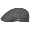 Stetson Texas Peaked Cap Flat Cap Herringbone Made in EU