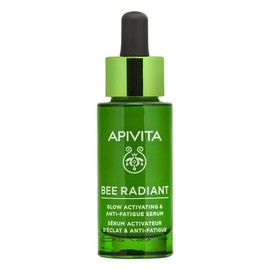 Apivita Bee Radiant Sérum Antiedad y Anti-Fatiga 30ml - Sérum facial con Propóleo, Peonía Blanca y Fruta del Dragón - Ilumina, combate las decoloraciones para una piel más tersa y juvenil