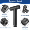 sourcing map Handheld Bidet Sprayer for Toilet, Metal Bathroom Sprayer