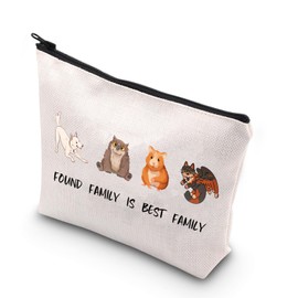 JNIAP BG3 Animal Makeup Bag Owlbear Scratch Tara Boo Gift Found Family Is Best Family Owlbear & Scratch Makeup Bag, FOUND mb, Fit