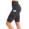 CompressionZ Women's Compression High Waisted Biker Shorts, Tummy Control for