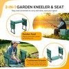 Simple Deluxe Garden Kneeler and Seat, Foldable Kneeling Stool with