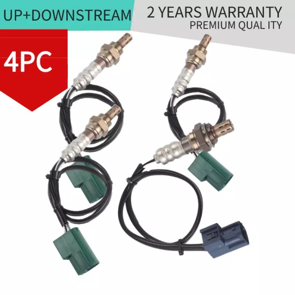 Aftermarkt 4PCS O2 Lambda Oxygen Sensors Upstream and Downstream For