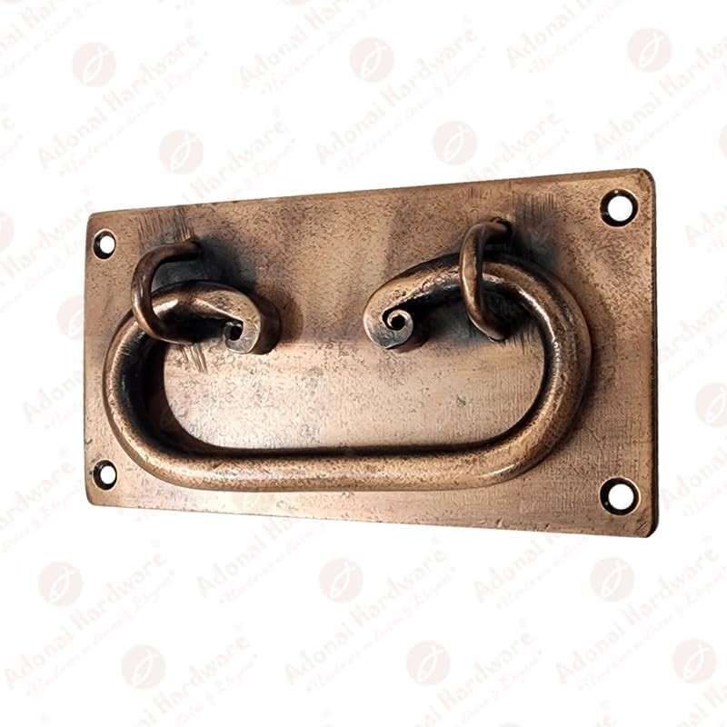 Adonai Hardware "Phebe Antique Iron Drop Pull (Supplied as 2