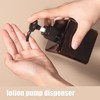 Pump Bottle, Refillable Plastic Empty Lotion Soap Dispenser Liquid Container
