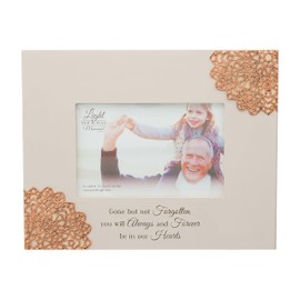 Pavilion - Our Hearts Bereavement Photo Frame, (Holds 6 x 4-inch Photo), Memorial Frame, Home Decor Gift For Death Of A Loved One, Sympathy Gifts, 1 Count, 9.5 x 7.5-inches