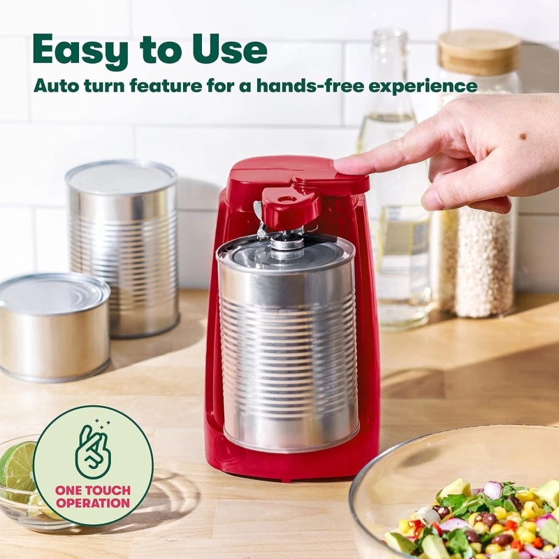 BELLA Electric Can Opener and Knife Sharpener,Mult