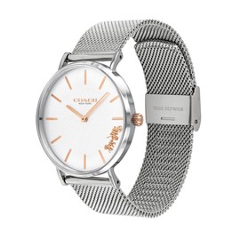 Coach Perry 14503124 Women's Wristwatch, Silver, Silver, Bracelet Type