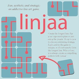 Laurence King Publishing Linjaa: Fun, Aesthetic and Strategic: an Addictive line Art Game